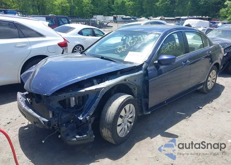 2010 Honda Accord 2.4 Lx из США, поврежденный, VIN 1HGCP2F34AA048863